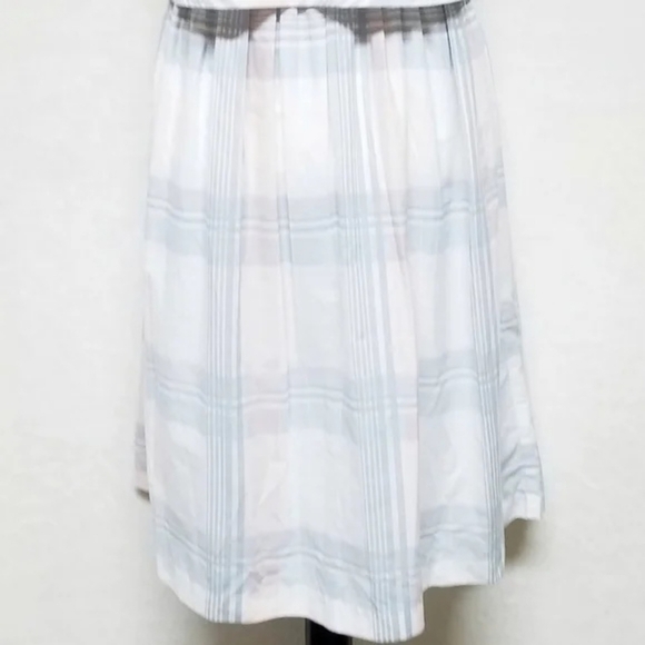VINTAGE Joni Blair Pastel Pink Blue Checkered Plaid Cropped Top Dress Outfit - Picture 7 of 16